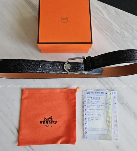 [국내배송] 에*메스 로고 벨트