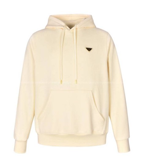 프라다 로고 후드티셔츠