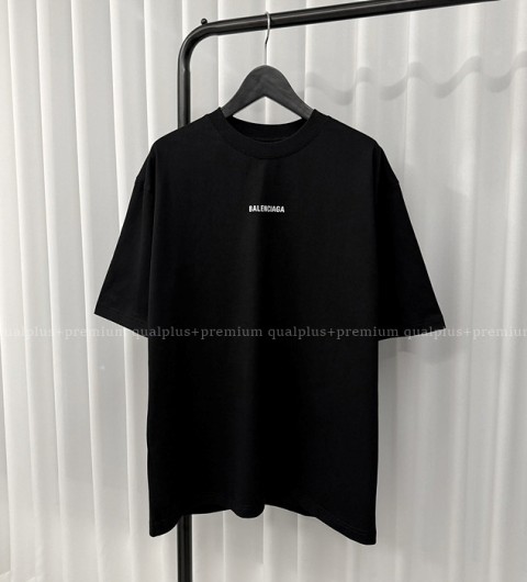 [국내배송] 발*시아가 로고 코튼 저지 티셔츠