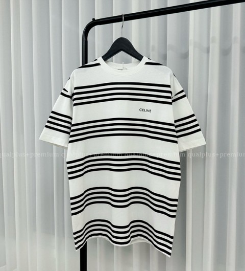 [국내배송] 셀*느 루즈 스트라이프 반팔 티셔츠