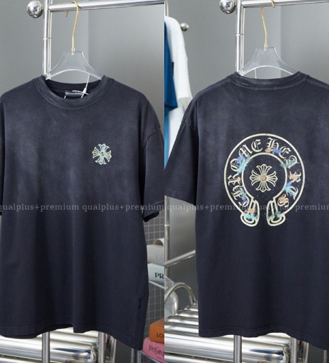 [국내배송] 크*하츠 말발굽 워싱 티셔츠