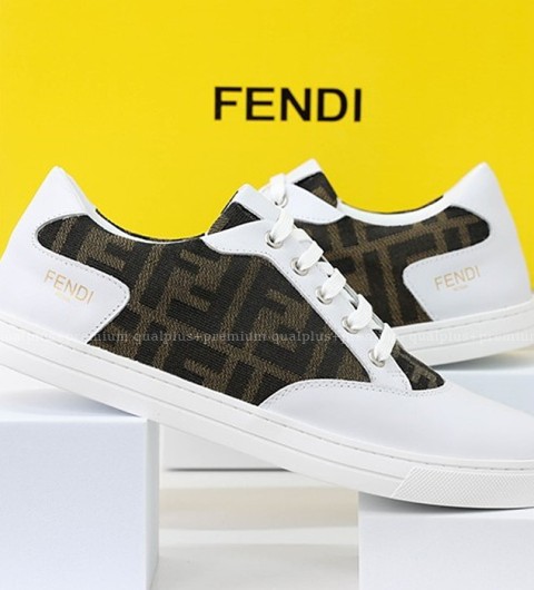 [국내배송] 펜* FF 로고 패브릭 스니커즈