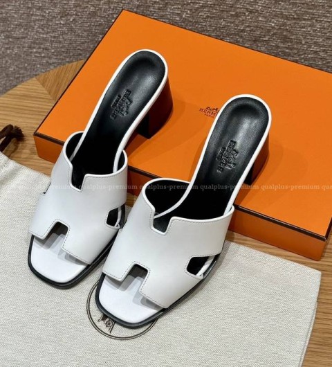 에르메스 헬리아 샌들 슬리퍼 여성용 6cm