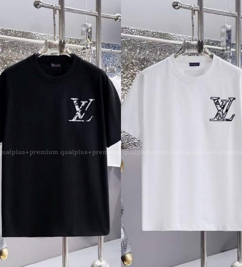 [국내배송] 루*비통 카모 LV 자수패치 반팔티(2color)