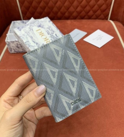 디올 CD 다이아몬드 버티컬 카드 지갑 오거나이저 남성용
