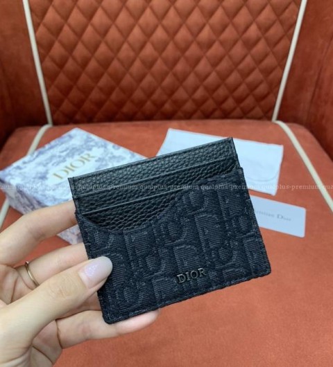 디올 새들 카드지갑