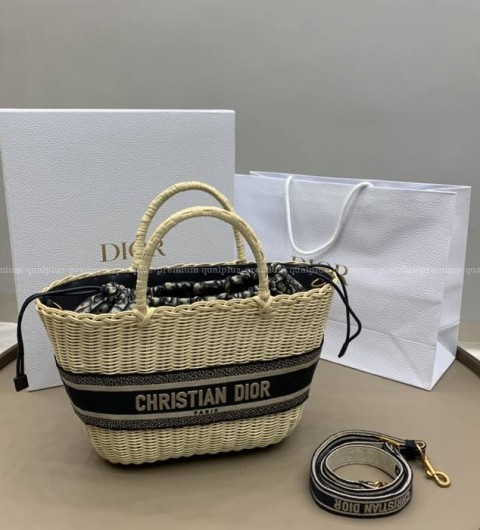 디올 모자 바스켓 핸드백