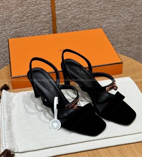 에르메스 글래머 샌들 힐 7.5cm 여성용