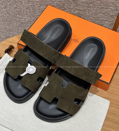 에르메스 시프레 샌들 슬리퍼 남성용