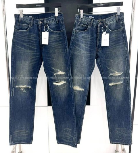 셀린느 웨슬리 워싱 진 데님 팬츠