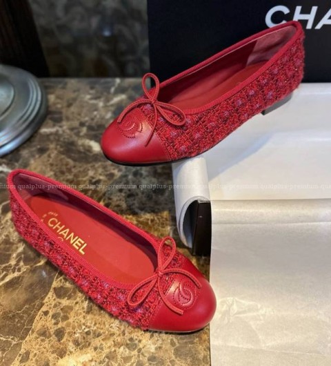 샤넬 발레리나 플랫슈즈 여성용