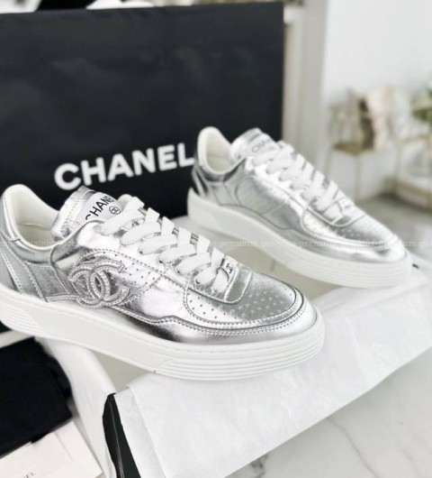 샤넬 24C 포스 스니커즈 여성용