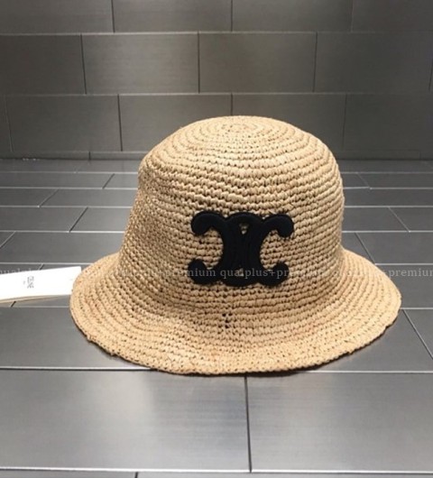 [국내배송] 셀*느 트리옹프 라피아 햇