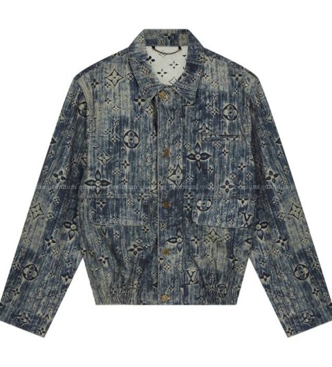 루이비통 모노그램 테일러드 데님 자켓