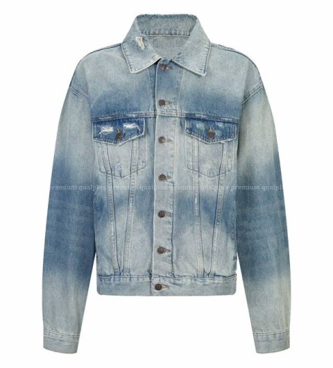 발렌시아가 디스트로이드 데님 자켓