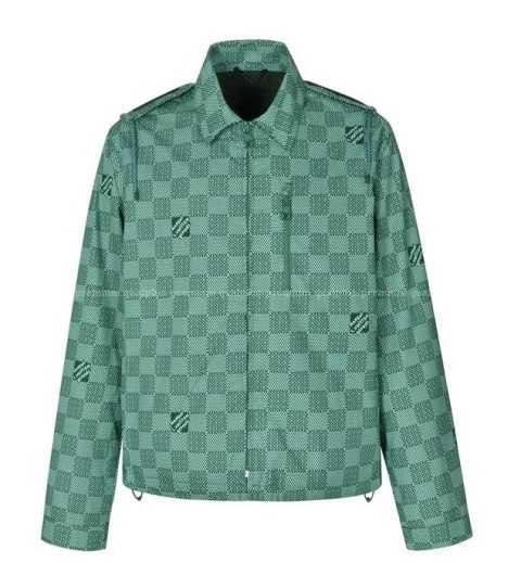 루이비통 나일론 후디드 윈드브레이커 자켓