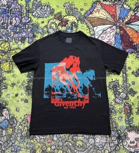 지방시 로고 반팔티셔츠