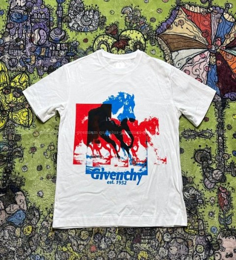 지방시 로고 반팔티셔츠