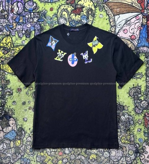 루이비통 로고 반팔티셔츠