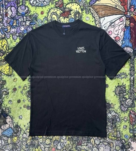 루이비통 로고 반팔티셔츠