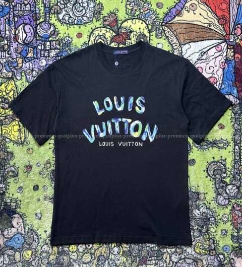 루이비통 로고 반팔티셔츠