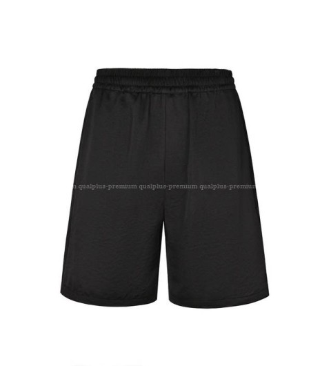 프라다 로고 실크 쇼츠 반바지