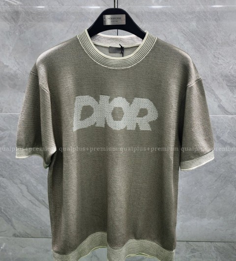 [국내배송] 디* 로고반팔 니트