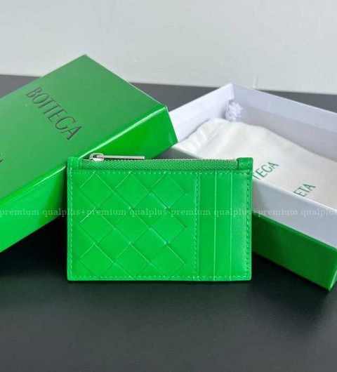보테가베네타 755985 인트레치아토 지퍼 카드 케이스 지갑 남성용