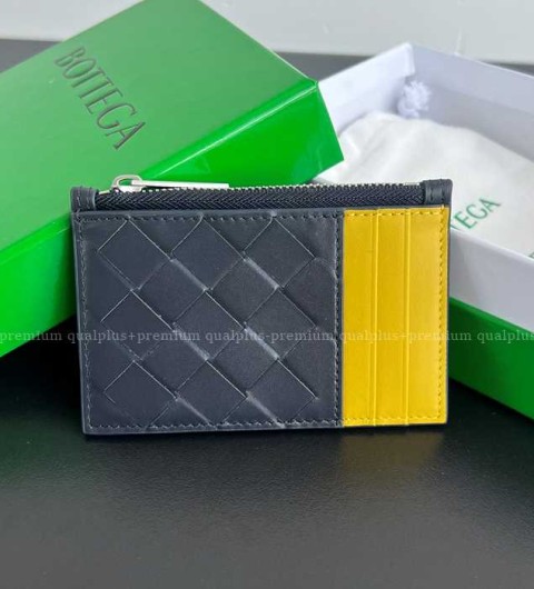 보테가베네타 755985 인트레치아토 지퍼 카드 케이스 지갑 남성용