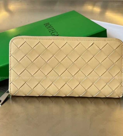 보테가베네타 593217 인트레치아토 지퍼 어라운드 장지갑 남성용