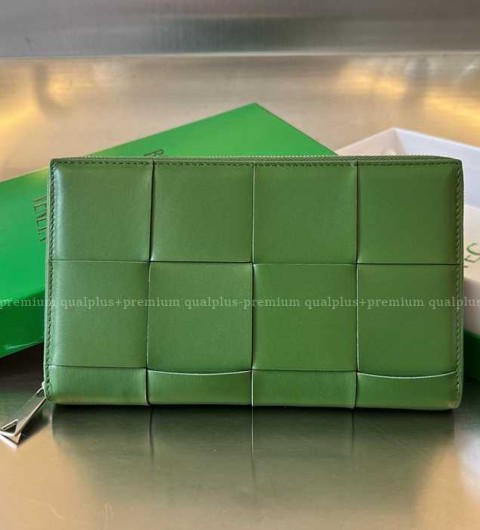 보테가베네타 649607 카세트 지퍼 어라운드 장지갑 남성용