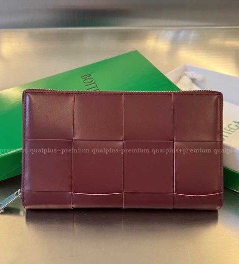 보테가베네타 649607 카세트 지퍼 어라운드 장지갑 남성용