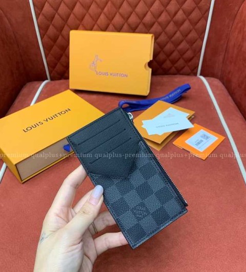 루이비통 N64038 코인 카드 홀더 카드지갑 남성용