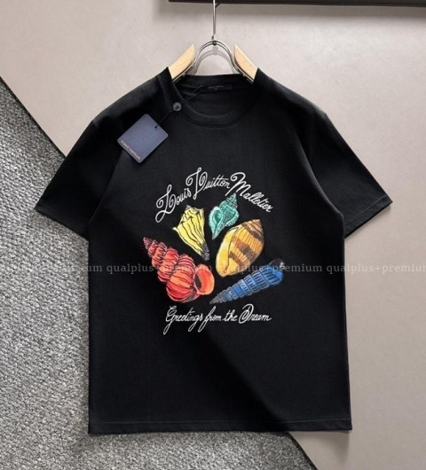 [국내배송] 루*비통 조가비로고 반팔 라운드 티셔츠