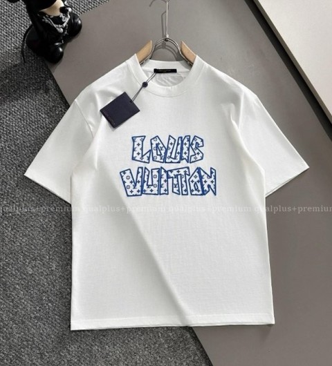 [국내배송] 루*비통 아트로고 반팔 라운드 티셔츠