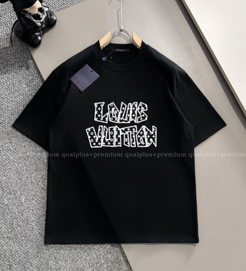 [국내배송] 루*비통 아트로고 반팔 라운드 티셔츠