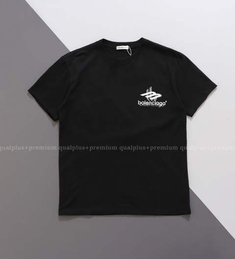 [국내배송] 발*시아가 빽 로고 라운드