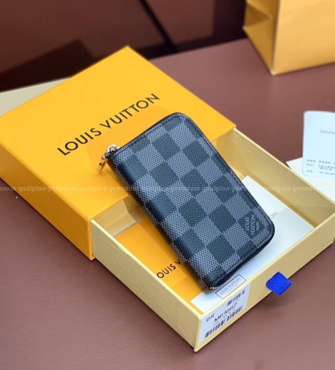 루이비통 M61662 라운드 지퍼 동전 카드지갑 남성용