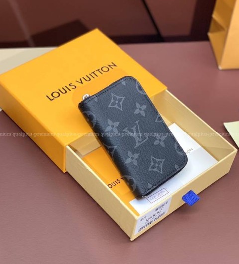 루이비통 M61662 라운드 지퍼 동전 카드지갑 남성용