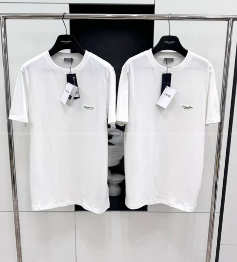 디올 로고 반팔티셔츠