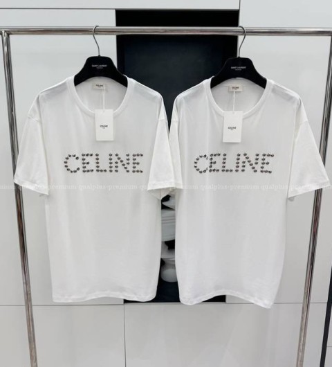 셀린느 핫픽스 로고 반팔티셔츠