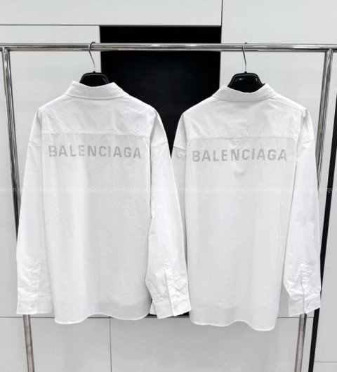 발렌시아가 핫픽스 로고 셔츠