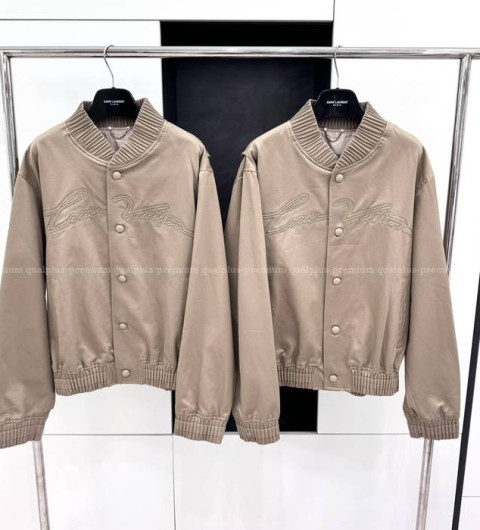 루이비통 엠브로이더드 코튼 블렌드 보머 자켓