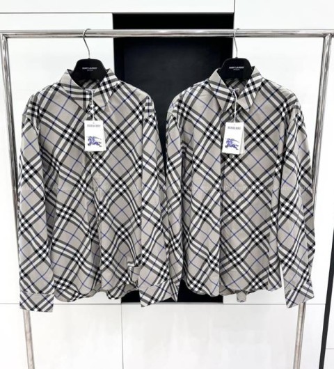 버버리 체크 셔츠