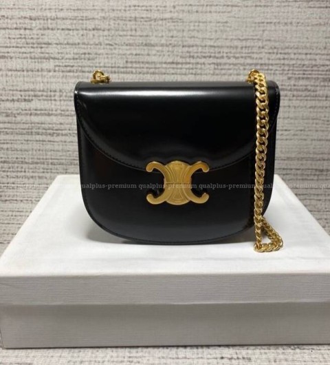 셀린느 110973 트리오페 체인 베사체 숄더백 틴