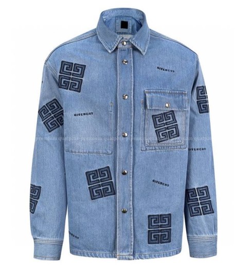 지방시 4G 데님 셔츠