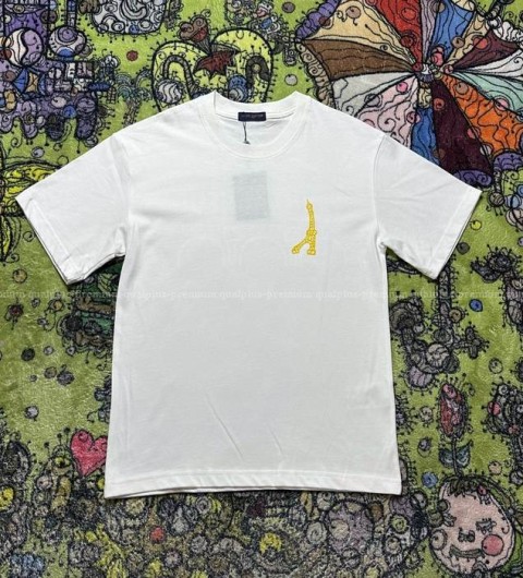 루이비통 로고 반팔티셔츠