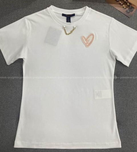 루이비통 하트 반팔티셔츠 여성용