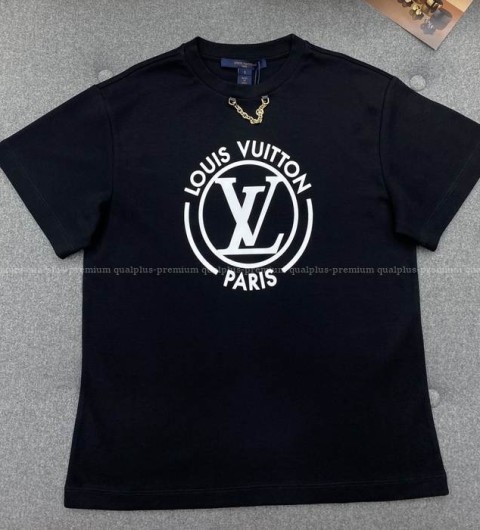 루이비통 플록드 LV 반팔티셔츠 여성용