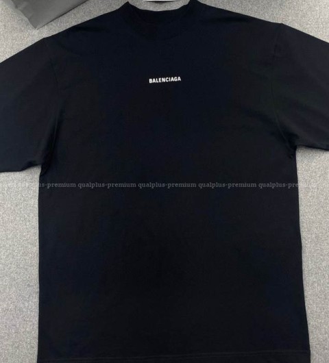 발렌시아가 로고 반팔티셔츠